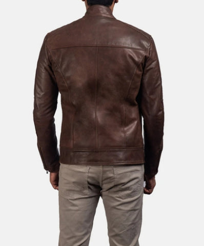 The Ironwood Line Men’s Leather Jacket
