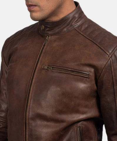 The Ironwood Line Men’s Leather Jacket