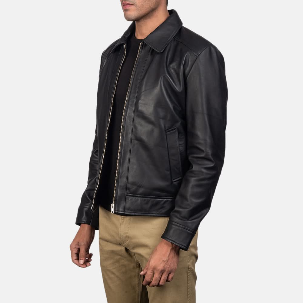 [LC] Inferno Black Leather Jacket