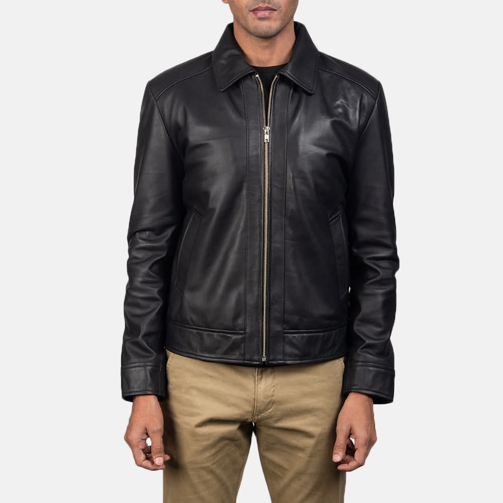 [LC] Inferno Black Leather Jacket