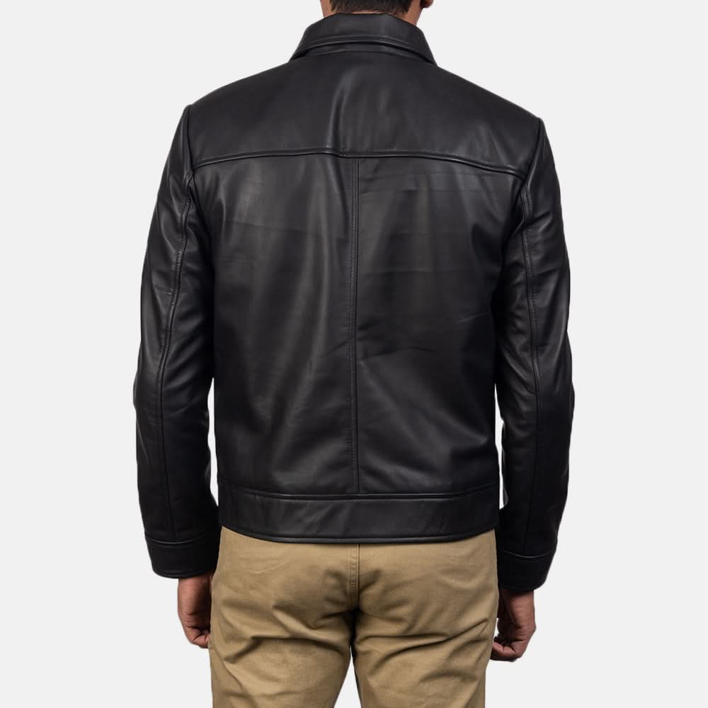 [LC] Inferno Black Leather Jacket