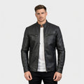 Ionic Black Leather Jacket