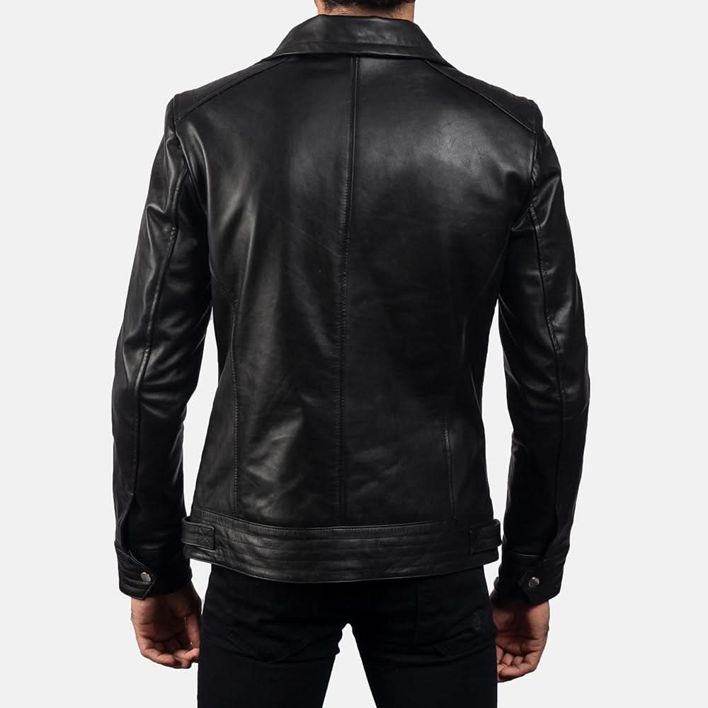 [LC] Legacy Black Leather Biker Jacket