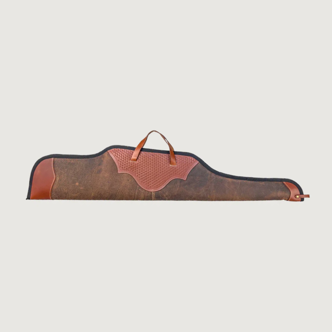 Non-Scoped Leather Long Gun Case