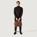 The Captain Vintage Tan Brown Leather Briefcase