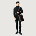 The Poet Vintage Brown Leather Tote Bag