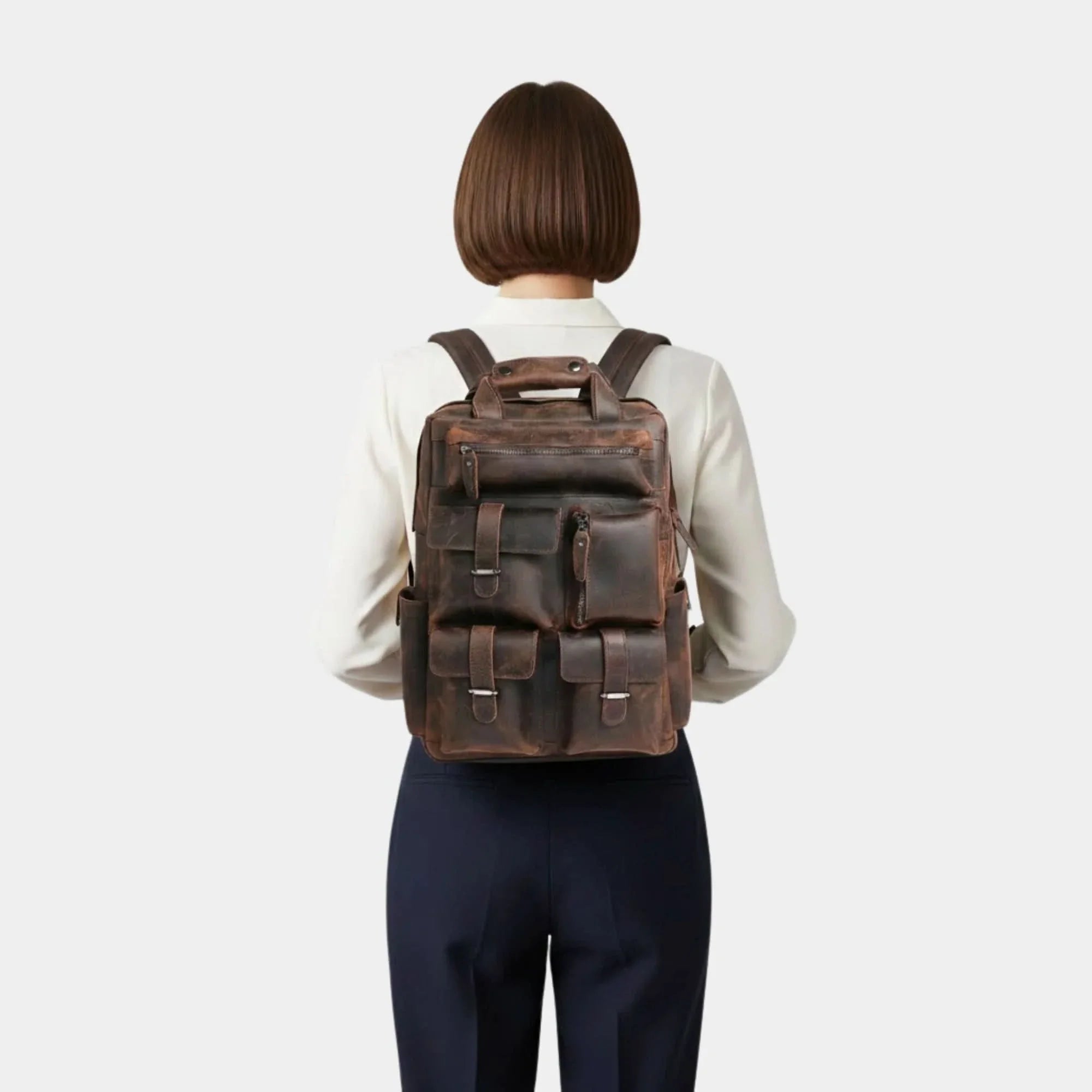 The Shelby Backpack Handmade Genuine Leather Backpack