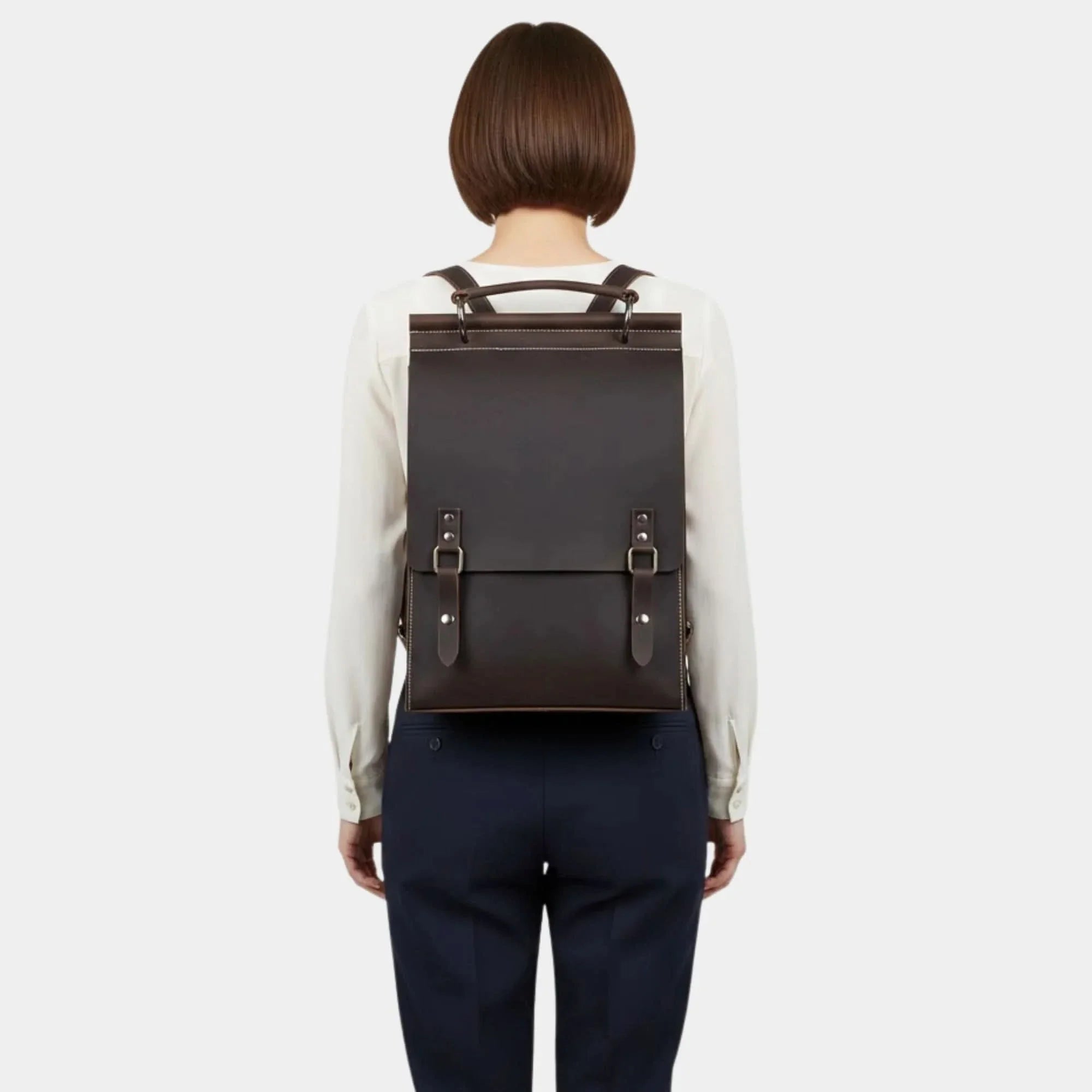 The Unn Backpack Vintage Leather Backpack